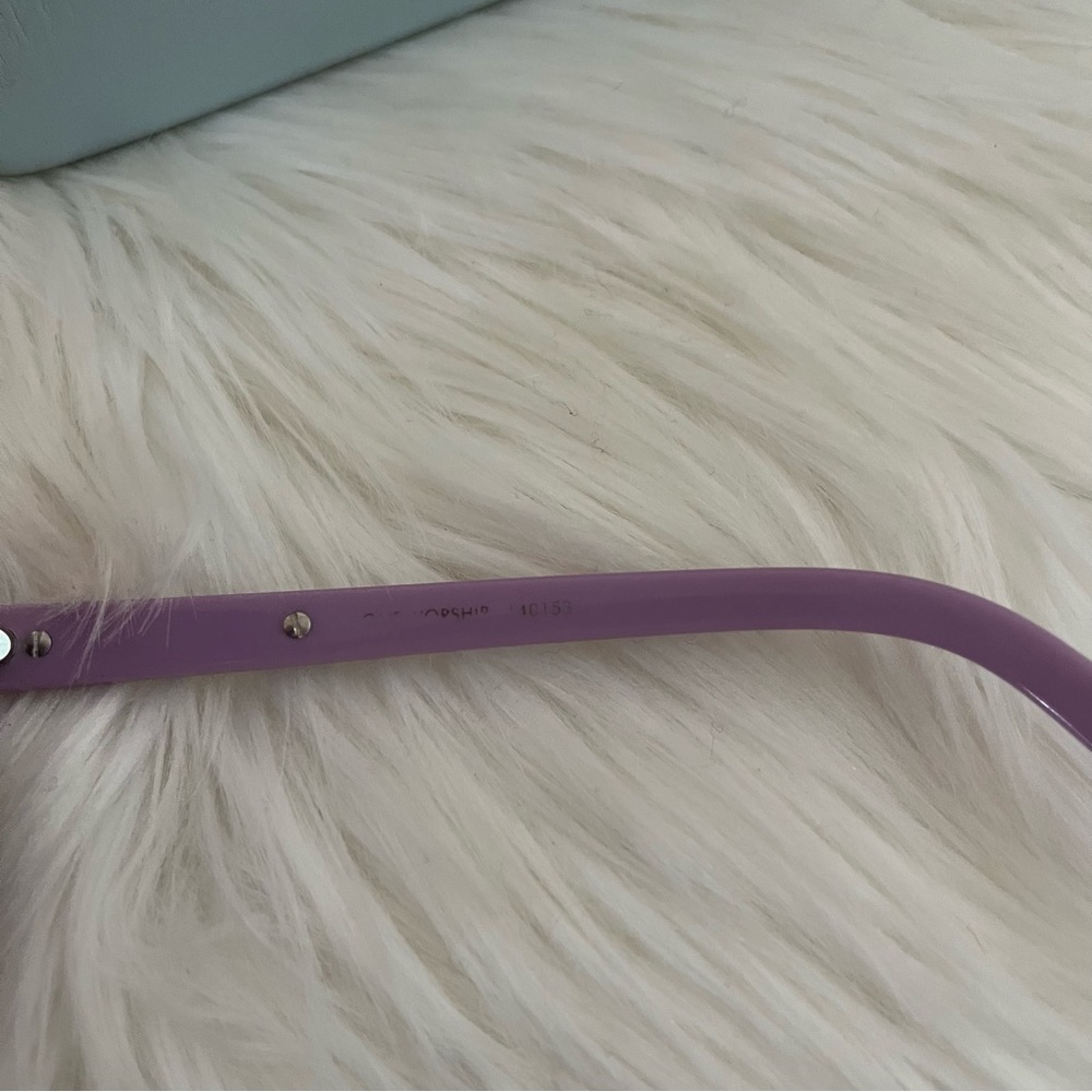 Karen Walker Women's Chunky Lilac Sunglasses - Fashionable UV Shades - Picture 8 of 8